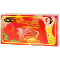 Похудей плюс Стройная фигура с гибискусом с ароматом апельсина фильтр-пакет 2г N30