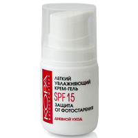 Кора Легкий увлажняющий крем-гель SPF15 защита от фотостарения 50 мл