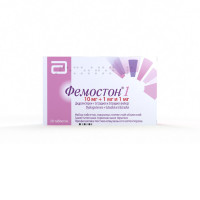 Фемостон 1/10 таблетки п.п.о. N28
