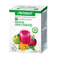 Леовит Кисель При гриппе 20г пакетики N5