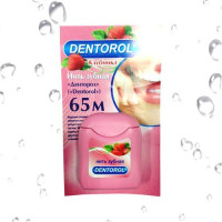 Dentorol зубная нить Клубника 65 м