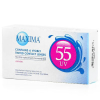 Линзы контактные Maxima 55 UV -1,25 N6