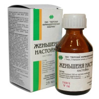 Женьшеня настойка 25мл Тверская ФФ