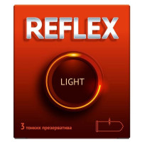 Reflex Light Презервативы из натурального латекса в смазке N3