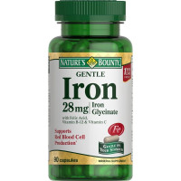 Nature's Bounty Легкодоступное железо 28 мг капсулы N90
