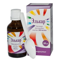 Элькар раствор для приема внутрь 30% 50мл N1