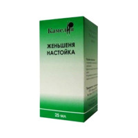 Женьшеня настойка 25мл Камелия