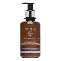 Apivita Cleansing Очищающая пенка для лица и глаз с Оливой Лавандой и Прополисом 200мл