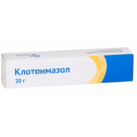 Клотримазол крем для наружного применения 1% 20Г N1 туба Озон
