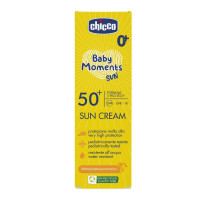 Chicco Baby Moments Крем минеральный солнцезащитный SPF50+ 75мл