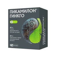 Пикамилон Гинкго капсулы 40мг+20мг N50