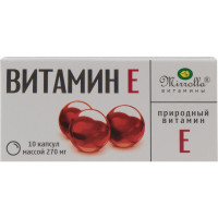 Мирролла Витамин Е капсулы 270мг N10