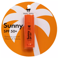 Holly Polly Бальзам для губ Sunny SPF 50+ Манго-ваниль 4,8г