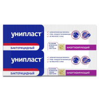 Лейкопластырь бактерицидный Унипласт амортизирующий 3,8х7,2см N1