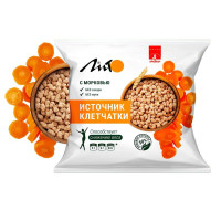 Отруби пшеничные с кальцием и морковью 100г Лито