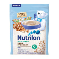 Нутрилон каша молочная гречневая Grains&Milk 200г