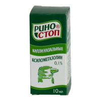 Риностоп капли назальные 0,1% 10мл N1 фл-кап