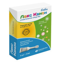 Лакс Канон раствор ректальный микроклизма 5мл №4