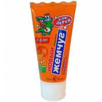 Новый жемчуг Зубная паста Апельсин для детей 50мл