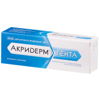 Акридерм Гента мазь д/наружн применения 30г N1 туба