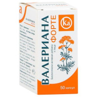 Валериана Форте Ка капсулы 0,2г N50