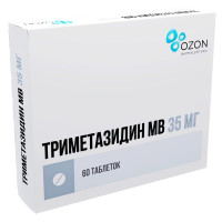 Триметазидин МВ таблетки пролонг. п.п.о. 35мг N60 Озон