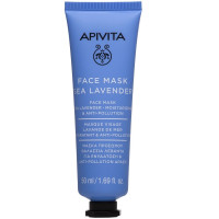 Apivita Express Beauty Увлажняющая и защищающая маска для лица с Морской Лавандой 50мл