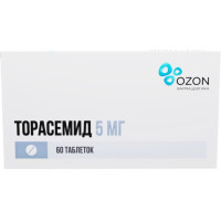 Торасемид таблетки 5мг N60 Озон