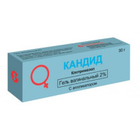 Кандид гель вагинальный 2% 30г N1 туба апплик