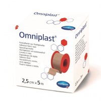 Омнипласт пластырь гипоаллергенный тканевый бежевый 5мх2,5см OMNIPLAST
