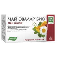 Чай Эвалар Био при кашле 2г N20 фильтр-пакет