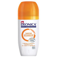 Deonica Антиперспирант Энергия витаминов ролик 50мл