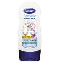 Бюбхен шампунь детский для волос и тела с чувствительной кожей Ласковый и нежный 230 мл