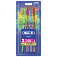Oral-B Зубная щетка Colors 40 средней жесткости №4