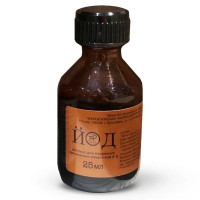 Йод раствор для наружного применения спиртовой 5% 25мл N1 Ярославская ФФ