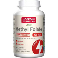 Jarrow Formulas Метил Фолат 400мкг вегетарианские капсулы 148мг №60