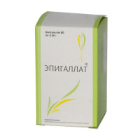 Эпигаллат капсулы 0,5г N60