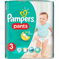 Pampers Pants трусики 3 6-11 кг N19
