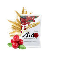 Отруби пшеничные с кальцием и клюквой сладкие 200г Лито