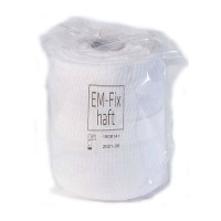 EM-FIX HAFT бинт медицинский эластичный фиксирующий 6смх10м белый