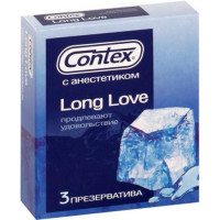 CONTEX Презервативы Long Love с анестетиком для продления удовольствия №3