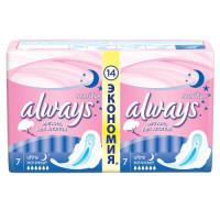 Прокладки Always ультра сенситив найт N14