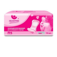Пелигрин прокладки послеродовые анатомические П5 №10