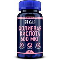GLS Фолиевая кислота 600мкг капсулы 240мг N90