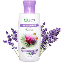 Олеос масло репейное косметическое с эфирным маслом лаванды 125мл