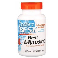Doctors Best L-Тирозин капсулы 620мг №120