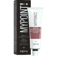 Tefia Mypoint Краска для бровей и ресниц черный 25мл