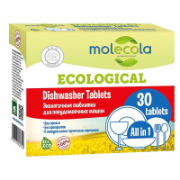 Molecola Экологичные таблетки для посудомоечной машины 30шт