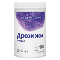 Vitateka (Витатека) Эко-Мон Пивные дрожжи натуральные таблетки 450мг №100