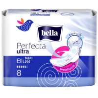 Прокладки Белла Perfecta ultra maxi blue N8